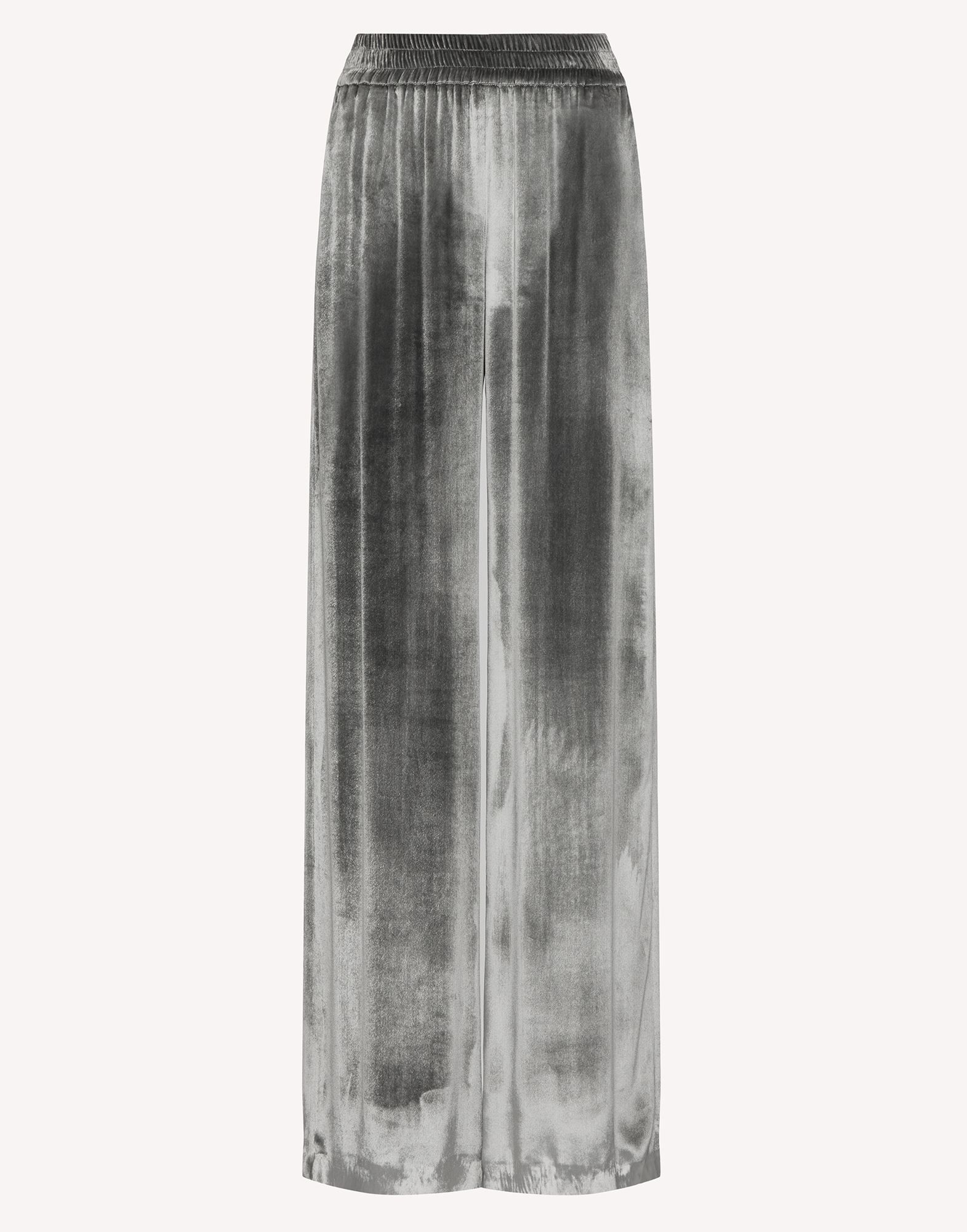 VALENTINO 팬츠 우먼 PANTALONE   FAÇON   리퀴드 벨벳